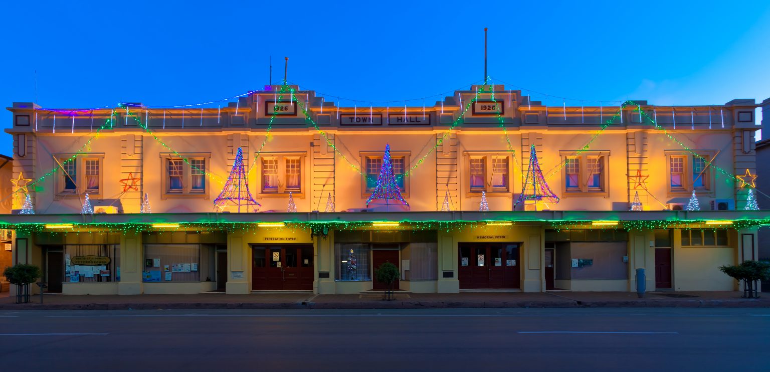 Town Hall Make Tracks to Peterborough